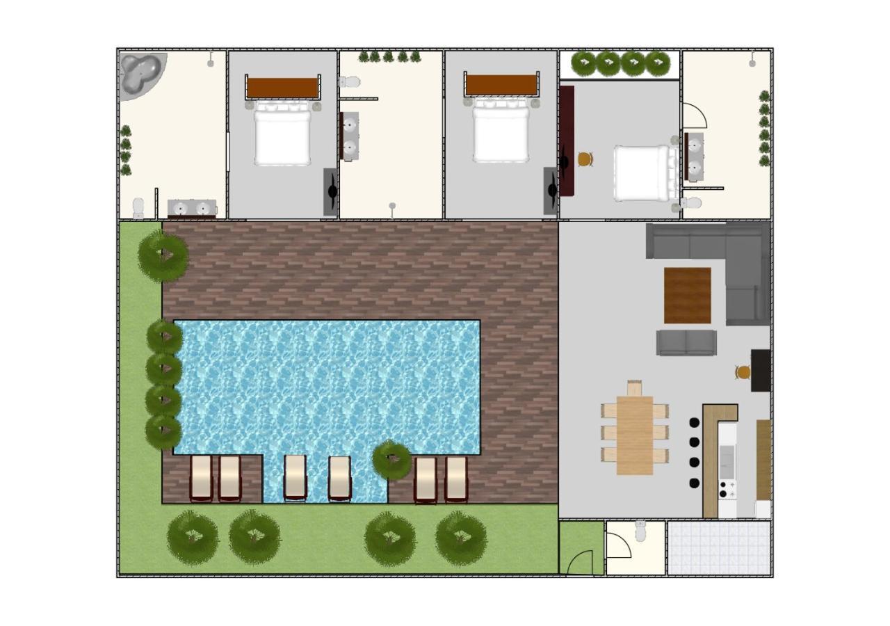Villa Amba Laba By Optimum Bali Villas سمينياك المظهر الخارجي الصورة